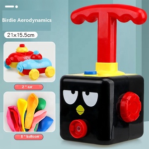 Coche de Juguete con Modelo de Pájaro, Coche de Inercia DIY, Coche de Energía por Compresión de <span class=keywords><strong>Aire</strong></span>, Coche de Retroceso, Juego de Ingenio para Niños - Product Image 3