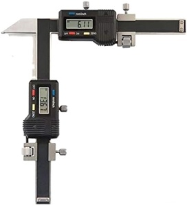 Calibrador <span class=keywords><strong>digital</strong></span> <span class=keywords><strong>de</strong></span> dientes <span class=keywords><strong>de</strong></span> engranaje <span class=keywords><strong>Vernier</strong></span> para medición <span class=keywords><strong>de</strong></span> espesor, métrica y resolución <span class=keywords><strong>de</strong></span> rango <span class=keywords><strong>de</strong></span> <span class=keywords><strong>pulgadas</strong></span>, 0,01mm - Product Image 1