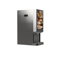 Fabricant de table entièrement automatique Espresso Mixte 8 boissons chaudes Commercial Espresso Thé Café Distributeur automatique pour les entreprises