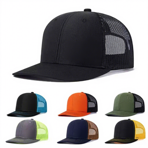 Individuell Gestaltete 3D-Stickerei 6-Panel Mesh Schaumstoff Wildleder Snapback Trucker Mütze mit Bilddesign - Product Image 1