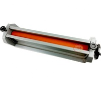 Laminateur manuel à froid pour PVC, publicité, magasin, 650 mm, 750 mm, machines à laminer les cartons, textiles, machine à laminer en maille métallique 25 fils
