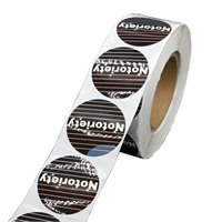 Étiquette adhésive en vinyle imperméable anti-effraction facile à déchirer, autocollant inviolable personnalisé pour bouteilles de vin et de bière