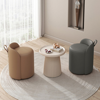 Fauteuil de loisirs moderne et compact, style minimaliste, pour salon, tabouret populaire et abordable, chaise en cuir de luxe léger pour la maison, vente en gros