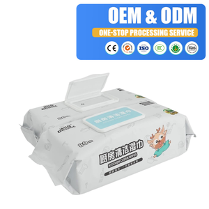 Toallitas Húmedas de Limpieza Duraderas para Cocina, Toallitas para Limpiar la Grasa y el Aceite de la Cocina, para Limpiar las Superficies de los Electrodomésticos de la Cocina - Product Image 1