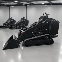 Mini-chargeuse compacte sur chenilles 500 kg avec moteur Kubota Yanmar, livraison gratuite, garantie 1 an, directement de l'usine OEM/ODM