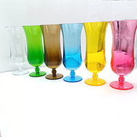 Gobelet personnalisé en acrylique transparent de 15 oz pour jus et boissons, tasse en plastique incurvée pour thé au lait, gobelet en forme de gourde