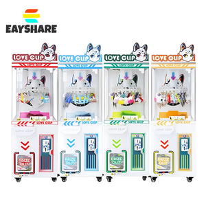 Venta caliente que funciona con monedas 24 Clips Lucky Planet Clip Premio Máquina de regalo para niños Abrazadera Máquina de regalo - Product Image 5