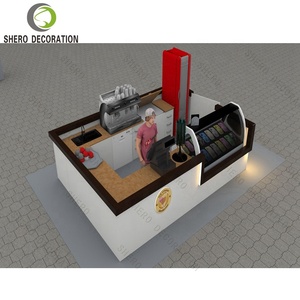 Tùy chỉnh sang trọng cửa hàng Ice Cream cửa hàng quầy thực phẩm kiosk thiết kế Ice Cream kiosk trong Mall - Product Image 2