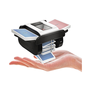 Mélangeur de cartes automatique KPAW 1-2 jeux à faible bruit rechargeable portable une presse mélangeant Texas Hold'em <span class=keywords><strong>Skip</strong></span>-<span class=keywords><strong>Bo</strong></span> Poker - Product Image 1