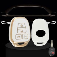 Coque de protection en TPU anti-rayures pour clé de voiture OEM Gold Line, compatible avec la clé intelligente Haval 4 boutons, modèle 2021-2026
