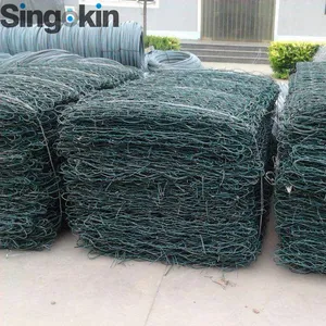 Hot Dip Electro Galvanized Animal Cage Fence Poultry Chicken Hexagonal Wire Mesh Gabion Mesh