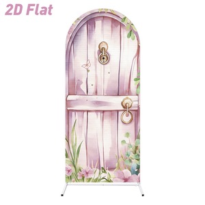 Nuevo Fondo <span class=keywords><strong>de</strong></span> Arco con Diseño <span class=keywords><strong>de</strong></span> <span class=keywords><strong>Hadas</strong></span> y Flores Rosas, Tela para Decoración <span class=keywords><strong>de</strong></span> Fiestas, Día del Niño, Decoración <span class=keywords><strong>de</strong></span> Escenarios Festivos, Tarjeta <span class=keywords><strong>de</strong></span> Bienvenida Impresa en Seda Láctea - Product Image 5