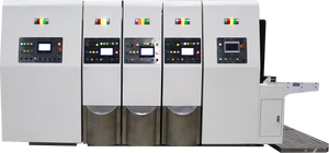 ماكينة الحز والورق المقوى المموج الأوتوماتيكية عالية السرعة ، خط إنتاج الطباعة والتعبئة والتغليف - Product Image 2