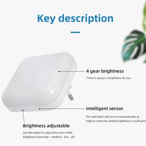 Luz con Sensor de Movimiento 100-240V, Luces Nocturnas LED Inteligentes con Sensor de Presencia Humana - Product Image 2