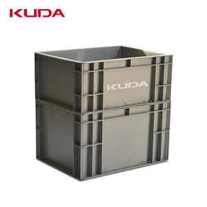 Caja de Logística de Plástico KUDA EU3211A-SLWLX, Cajas de Almacenamiento de Carga, Caja de Plástico Industrial Reforzada, 300x200x120mm - Product Image 4