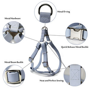 Hohe Qualität Umweltfreundliche Personalisierte Weiche PVC Hund Harness Wasserdichte Polyvinyl Durable Starke Haustier Hund Harness - Product Image 4