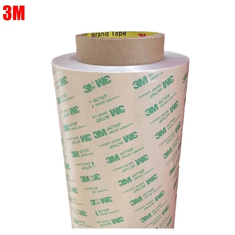 12inch x 60yards clear double sided tape roll 3 m 467mp adhesive transfer tape