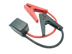 Câbles de démarrage de <span class=keywords><strong>batterie</strong></span> de voiture en cuivre avec pinces crocodiles 12V, résistants à l'abrasion, diamètre 10mm, 3m, câble de sécurité pour booster la <span class=keywords><strong>batterie</strong></span> de voiture - Product Image 1