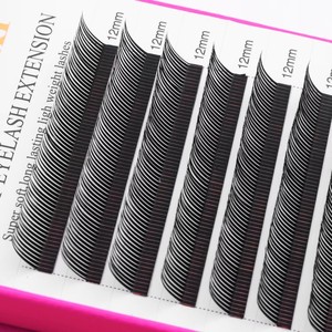 ขนตาปลอม XIUSUZAKI 12Rows LC/LD Curl แบบอนิเมะ นุ่มเป็นพิเศษ ดูเป็นธรรมชาติ ขนาด 8-13 มม. แบบสำเร็จรูป ขนตาฟู 6D รุ่น FOX - Product Image 3