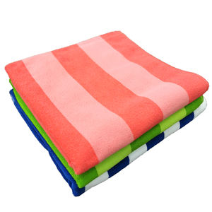 100% Cotton <strong>Sunbed</strong> Cover Fitted Beach <strong>Towel</strong> - Product Image 5