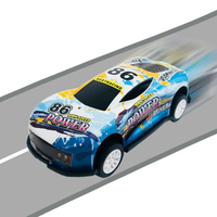 Voitures de course miniatures en alliage en gros, modèles de voitures en métal pour enfants de 5 à 7 ans, voitures de course à rebond pour enfants, jouets à friction pour la maternelle