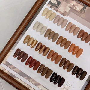 AILANUO 15ml gel de esmalte de uñas marrón retro de 18 colores de alta calidad, múltiples colores disponibles, proveedor de gel de esmalte de uñas - Product Image 2