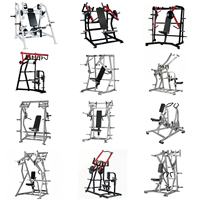 Machine de musculation Lat Pulldown unisexe, ensemble complet, pour entraînement dorsal haut/bas, équipement de fitness pour usage commercial en salle de sport