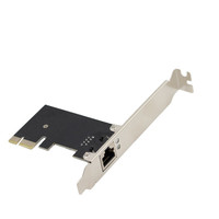 Adaptador de red PCIe con controlador LAN RTL8111 RJ45 hasta 10 100 1000 Mbps Tarjeta Gigabit Ethernet Compatible con Windows en stock