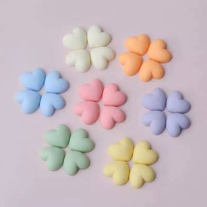 Ponko 14-Piece Macaron Color Fridge Magnet Set Strong Interior Magnet Resin 4 Types 7 Colors Includes Heart <b>Whiteboard</b> Memo - Product Image 5