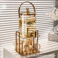 Ensemble distributeur d'eau froide en verre de luxe léger avec robinet, grande capacité, pour usage domestique, pour jus de fruits, thé, cola et autres boissons, modèle St-01