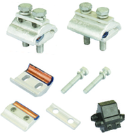 Conector Bimetálico de Aluminio y Cobre de Alta Resistencia YP PG con Ranura Paralela para Líneas Eléctricas Aéreas