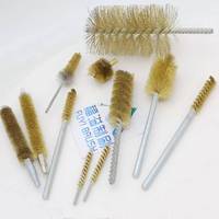 Brosse à bouteille avec manche métallique fin pour usage domestique et industriel, personnalisable OEM