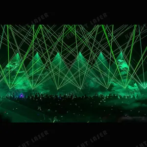 Green Laser 3W Green Animation Stage Laser Lights Disco Laser Show Lighting Projector