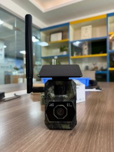 Caméra de <span class=keywords><strong>chasse</strong></span> solaire 4G GPS OEM ODM avec capteur CMOS 12 MP, carte mémoire SD 256 Go, étanche IP66, vision nocturne 20 m - Product Image 3