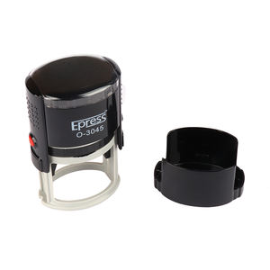 Cap Oval 30 45 mm tinta otomatis kantor membayar plastik pembuat cap karet - Product Image 4