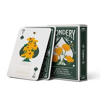Cartes à jouer personnalisées avec logo sur mesure et coffret cadeau |   Emballage de jeu de cartes de poker de qualité supérieure pour cadeau de fête