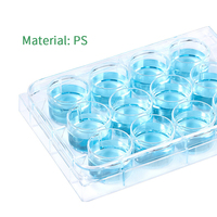 Plaque de culture cellulaire de tissus de laboratoire Pack individuel jetable stérile ELISA 96 puits Plaque multi-puits