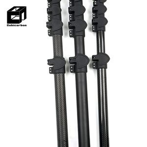 Độ Cứng Cao OEM 18M Telescoping Sợi Thủy Tinh Cực Sợi Carbon Kính Thiên Văn Ăng-ten Mast - Product Image 5