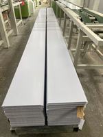 Panneaux de plafond en PVC blanc brillant, flexibles, de haute qualité, ignifuges, panneaux de plafond en PVC pour toiture, plafonds en PVC flexibles