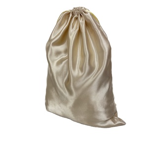 Sac à cordon en satin or rose de bonne qualité <span class=keywords><strong>Cin</strong></span>-SSD-14 sac de lingerie en satin de rangement - Product Image 2