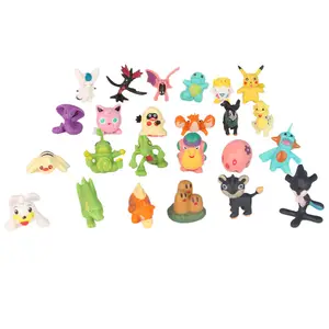 Großhandel 2-3cm hochwertige Pokemon Anime Figur MINI Kinderspiel zeug 144 teile/satz Pikachu Action figur für Kinder