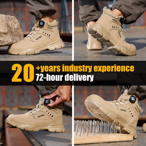 <span class=keywords><strong>Botas</strong></span> de Seguridad Guyisa de Moda para Hombre con Puntera de Acero y Personalización Aceptable - Product Image 2