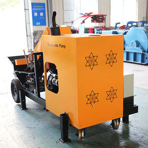 新しいデザイン良いパフォーマンス45- 50m ²/Hセルフローディングモバイルコンクリートミキサートレーラーミニコンクリートポンプ - Product Image 6