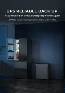 Oukitel BP2000 PRO <b>Solar</b> <b>Generator</b> 3600W Powerstation EU Stock Stacked Expansion Battery Portable Power Stations - Product Image 4