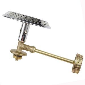 JG Quemador de <span class=keywords><strong>Gas</strong></span> <span class=keywords><strong>LPG</strong></span> portátil para acampar con control de válvula de latón propano al aire libre Mini estufa de <span class=keywords><strong>Gas</strong></span> cabeza cocinas - Product Image 5
