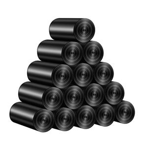 ถุงขยะแบบพกพาหนาพิเศษ ขนาดใหญ่พิเศษ สำหรับใช้ในครัวเรือน สำนักงาน หอพัก ห้องน้ำ รีไซเคิล-ขายส่ง - Product Image 1