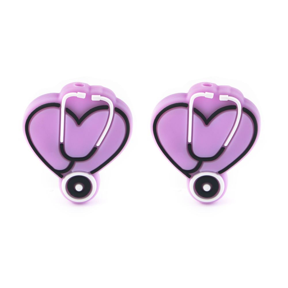 PurpleSA187แสงลูกปัดโฟกัสหูฟังแพทย์