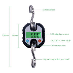 WH-C100 디지털 미니 크레인 저울 수하물 저울 무게 측정기 - Product Image 3
