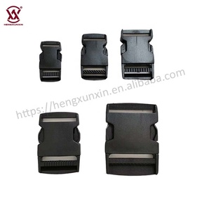 Hebilla de cinturón de Liberación lateral rápida de plástico Hebillas de cinturón de correa de liberación deslizante ajustable de plástico para accesorios de bolsa de mochila - Product Image 1