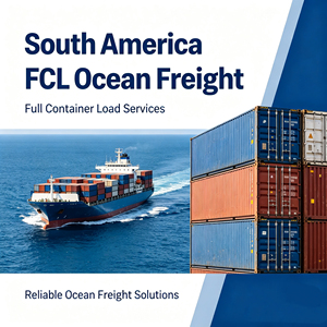 Transit maritime FCL économique Chine vers l'Amérique du Sud – Expédition rapide de conteneurs 20GP, 40GP, 40HQ – Service logistique DDP porte-à-porte - Product Image 1